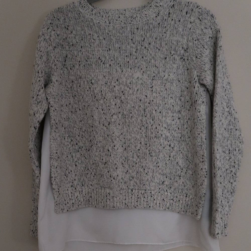 Woman's Club Monaco Layered Sweater